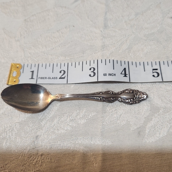 Vintage Rogers & Bros Oneida Demitasse teaspoons set of 4 - Picture 6 of 6